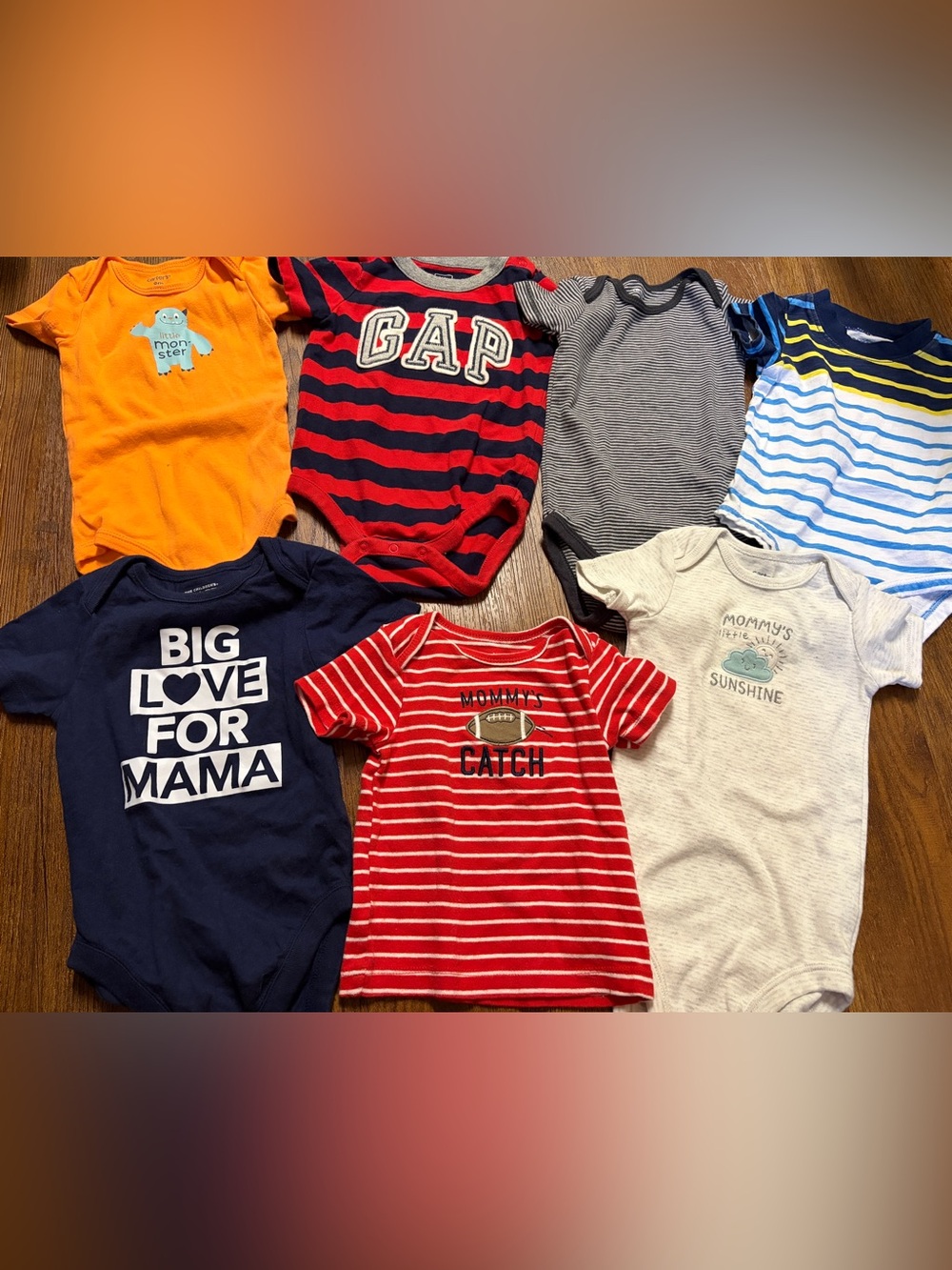 Seven Onesies